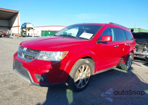 2013 Dodge Journey Crew from USA, damaged, VIN 3C4PDCDG2DT600829
